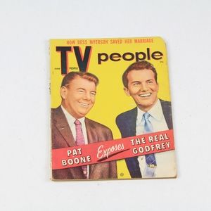 Vintage TV People Celebrity Gossip Magazine June 1957 Hollywood